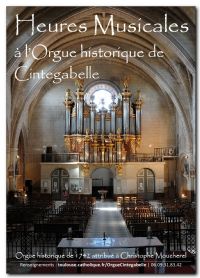 Timbales baroques, Percussions, Trompette & Orgue à Cintegabelle. Le dimanche 4 décembre 2016 à Cintegabelle. Haute-Garonne.  17H00
